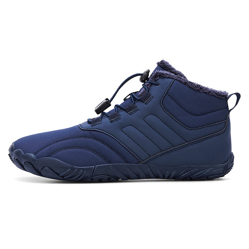 Damen Winter Sneaker Isoliert Rutschfest Schnell Schnürsystem