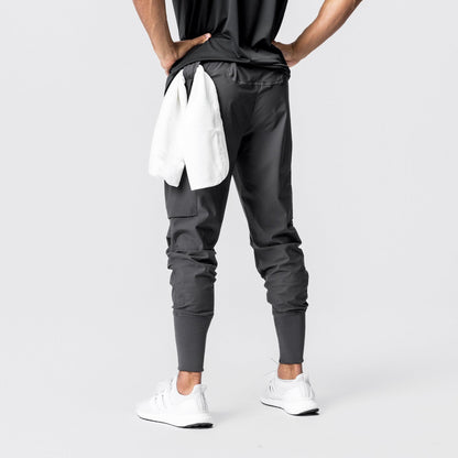 Herren Sporthose Mit Reißverschlusstaschen Elastisch - BerlinGlamour