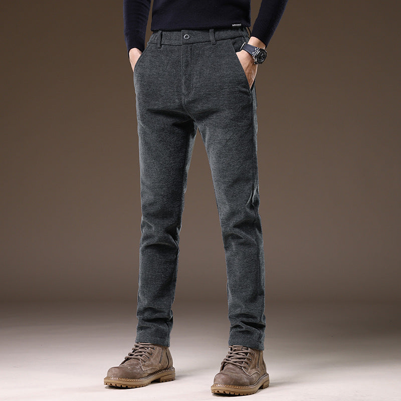 Herren Freizeithose Gefüttert Klassisch Bequem - BerlinGlamour