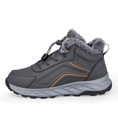 Damen Winterstiefel Warm Rutschfest Schnellverschluss