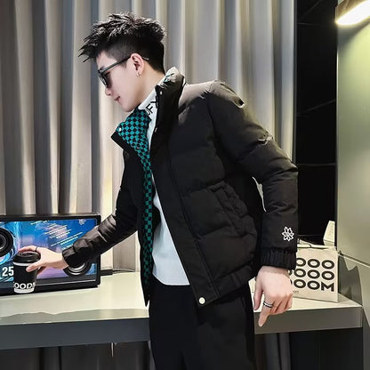 Herren Steppjacke Leicht Sportlich Mit Taschen