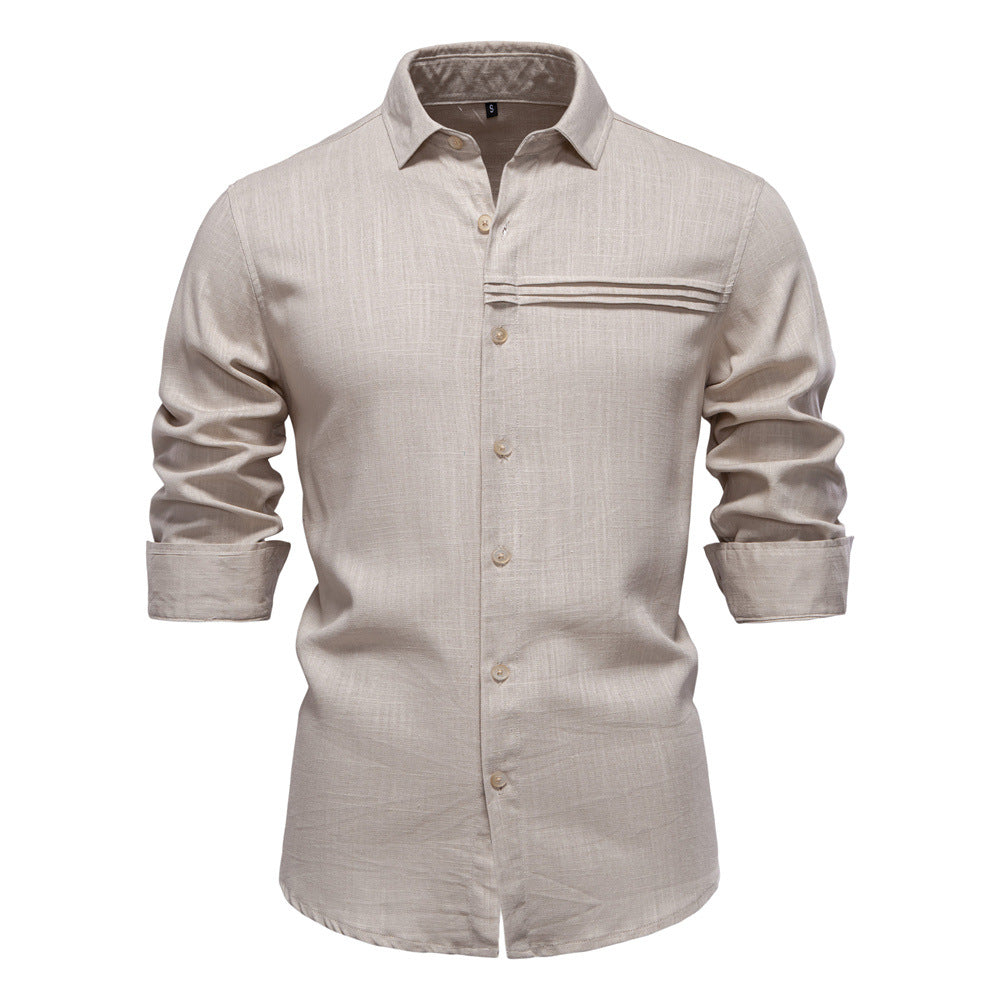 Leichte Sommerhemden Herren Modern Slim Fit