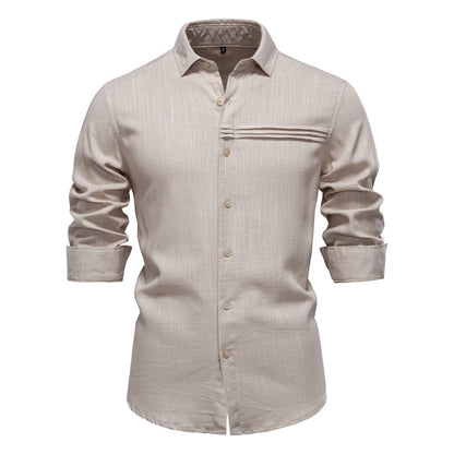 Leichte Sommerhemden Herren Modern Slim Fit