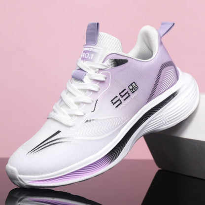 Damen Sneaker Leicht Sportlich Atmungsaktiv Flexibel - BerlinGlamour