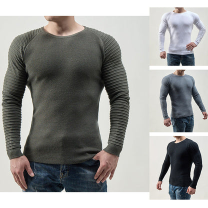 Herren Pullover Langarm Strukturiert Modern Berlin - BerlinGlamour