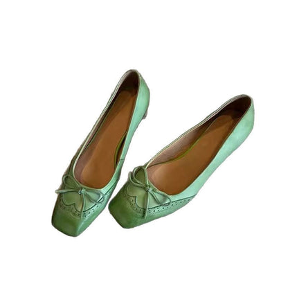 Damen Pumps Hoch Hacken Schleifen Detail Komfortabel