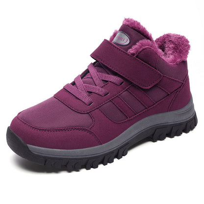 Damen Winterstiefel Warm Robust Wasserdicht