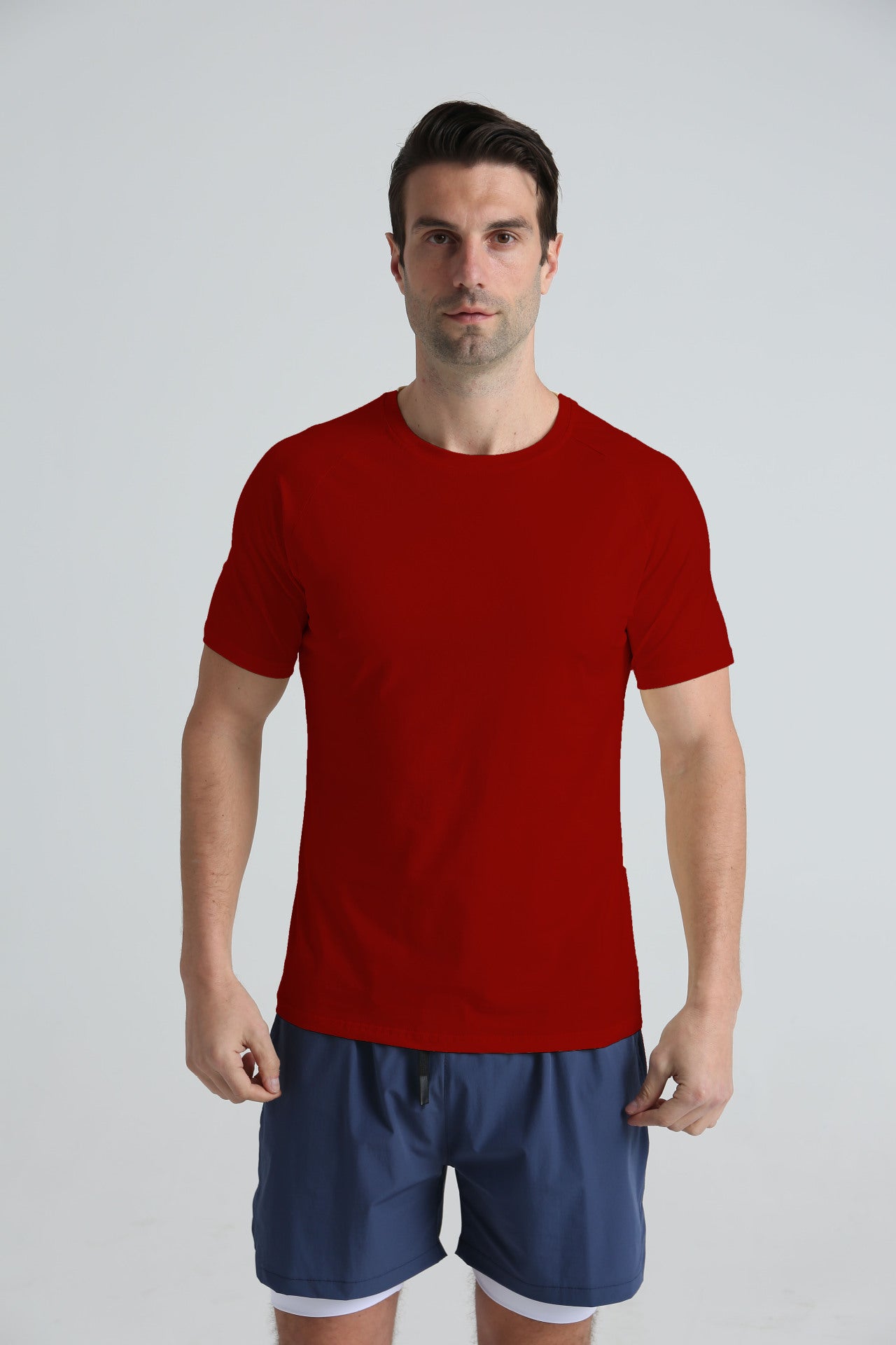 Leichtes Funktionsshirt Herren Elastisch Sportlich