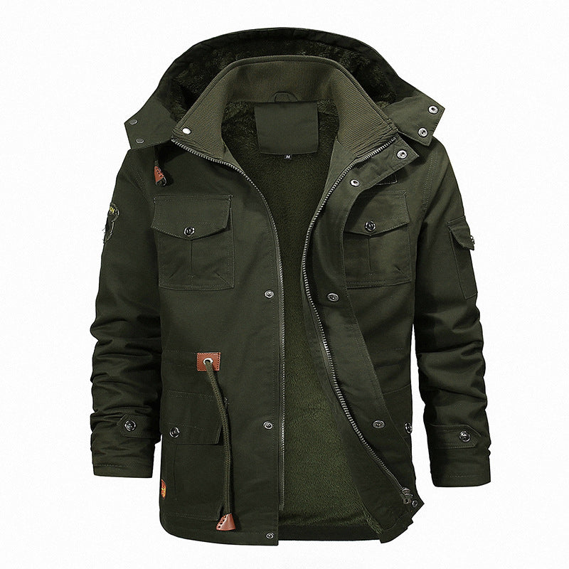 Herren Utility-Jacke Warm Isoliert Wasserdicht Outdoor