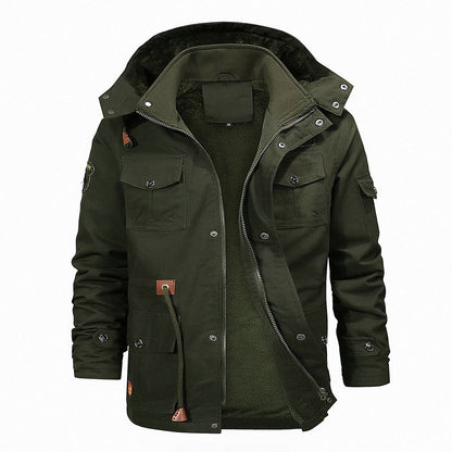 Herren Utility-Jacke Warm Isoliert Wasserdicht Outdoor
