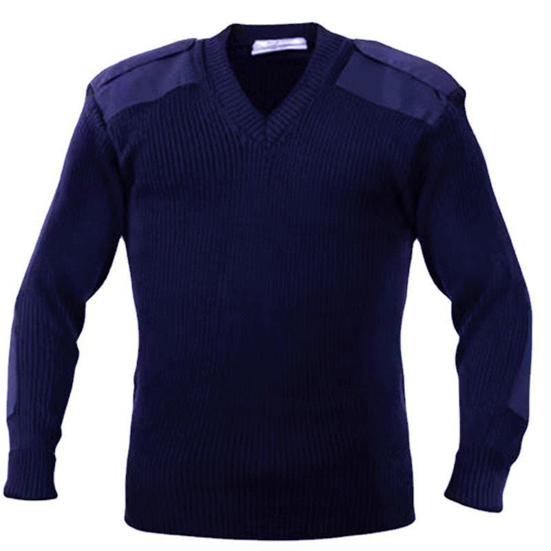 Herren Strickpullover Mit Schulterdetail Modern