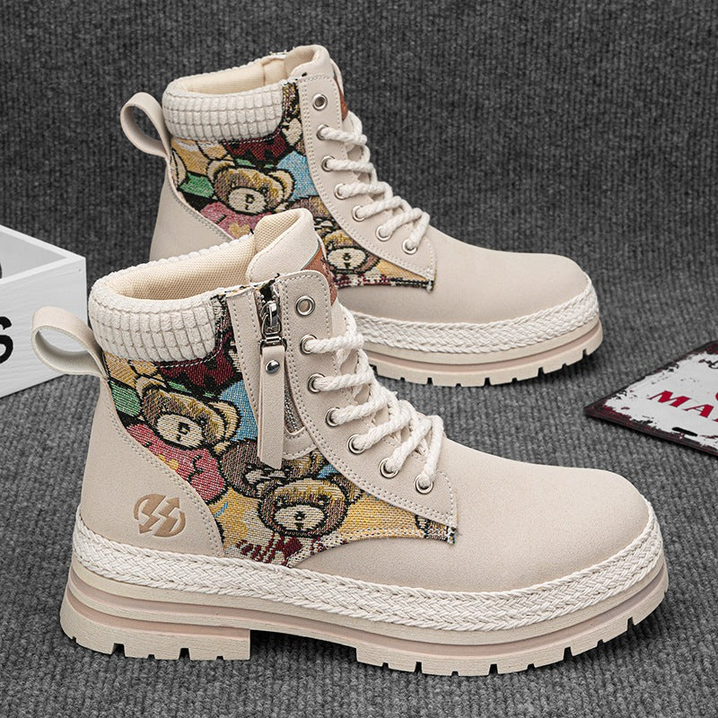 Damen Stiefel Komfortabel Modisch Einzigartig Heidi Style