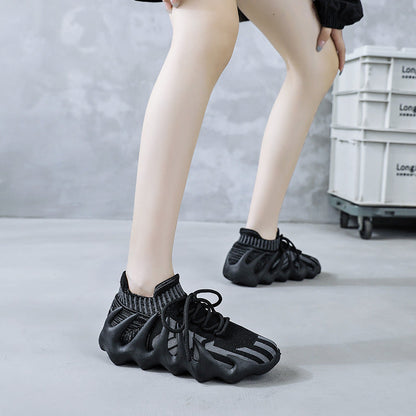 Damen Sneaker atmungsaktiv elastisch Rutschfest