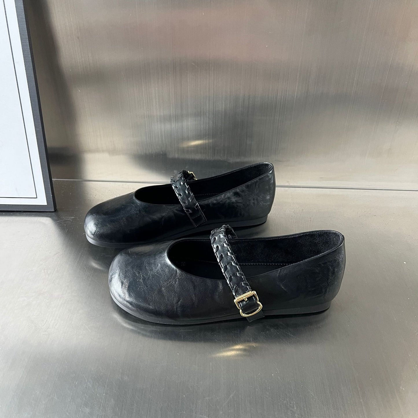 Damen Ballerinas Elegant Komfort Innensohle Schuhe
