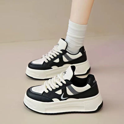 Damen Sneaker Chunky bequem elastisch mit dicker Sohle - BerlinGlamour