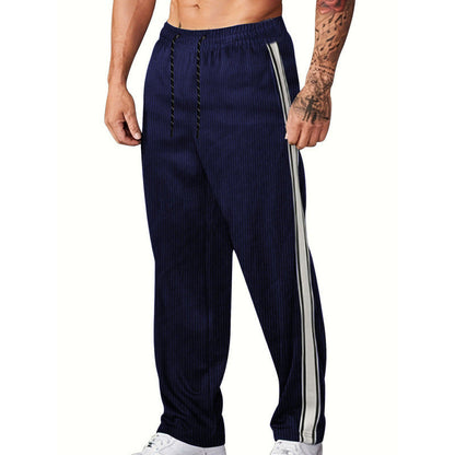 Herren Sport Hose mit Streifen Modern Freizeit