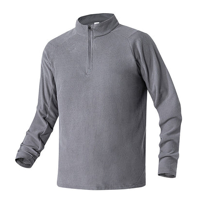 Herren Funktionsshirt Atmungsaktiv Halbzipper Sportlich - BerlinGlamour