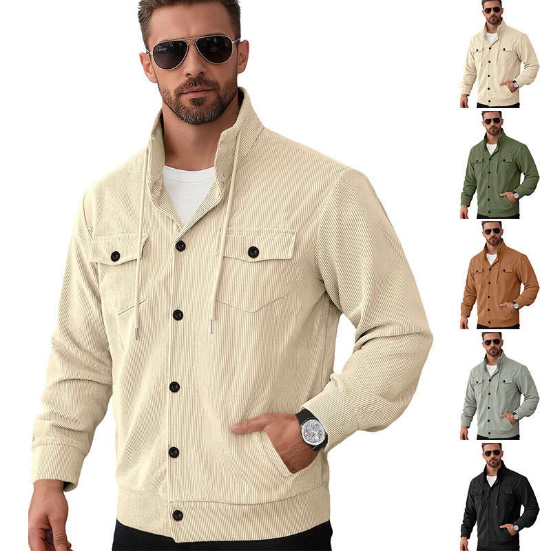 Herren Steppjacke Lässig mit Kapuze Modern - BerlinGlamour