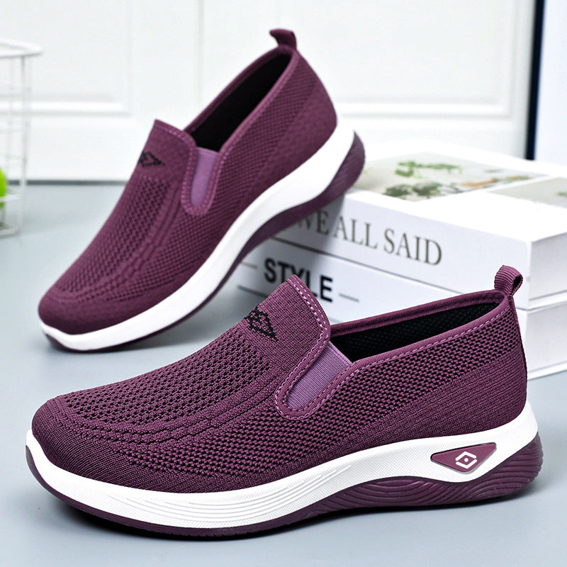 Damen Sneaker Atmungsaktiv Rutschfest Bequem Schuhe - BerlinGlamour