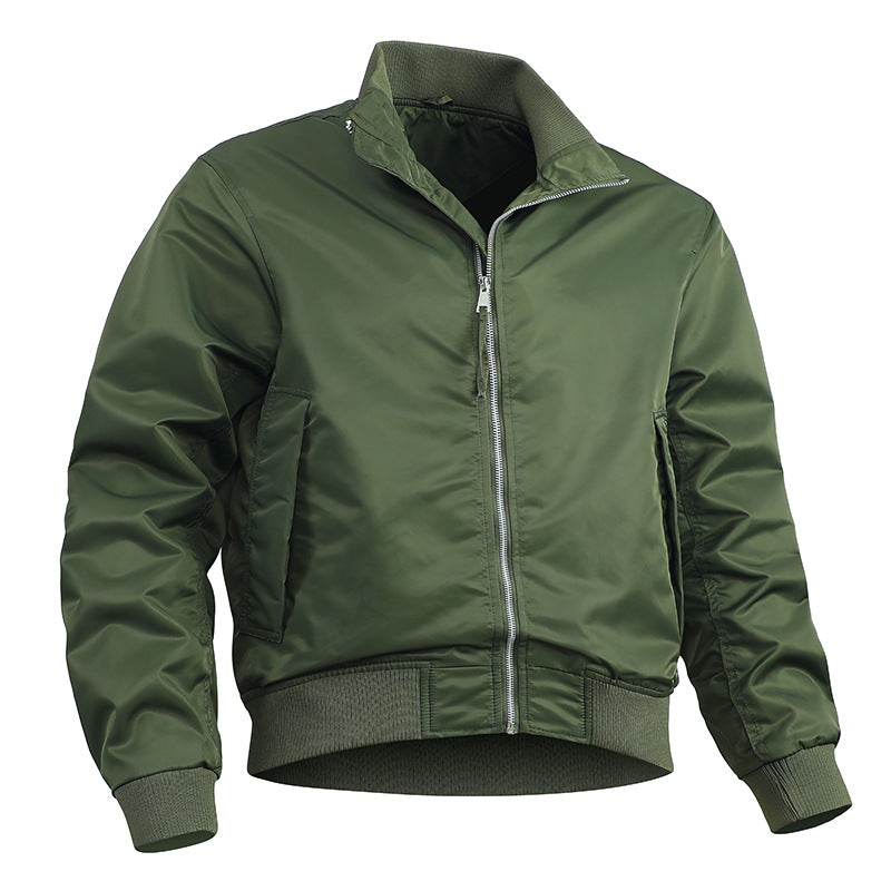 Herren Bomberjacke Modern Elastisch Leicht