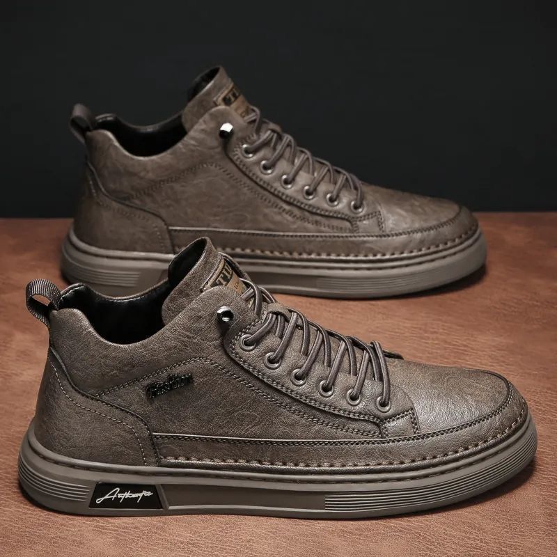Damen Sneaker High-Top Strapazierfähig Robust Schwarz