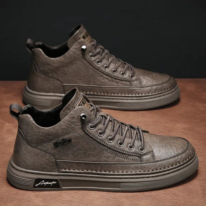 Damen Sneaker High-Top Strapazierfähig Robust Schwarz