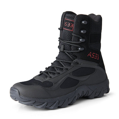 Herren Stiefel Tactical Outdoor Rutschfest Knöchelschutz