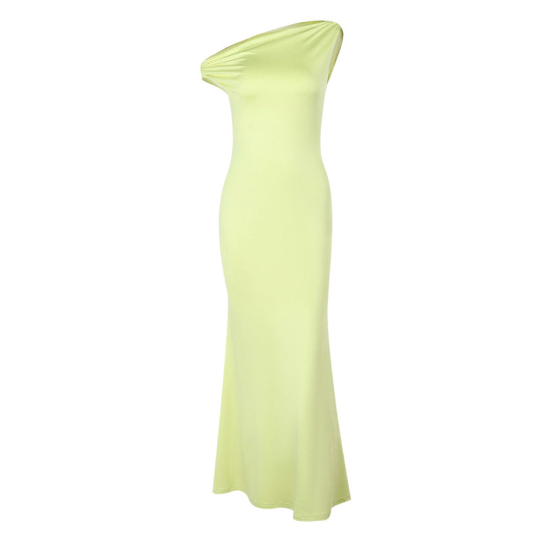 Damenkleid Schulterfrei Figurbetonter Schnitt Elegant