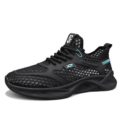 Damen Sneaker Atmungsaktiv Elastisch Laufschuh Komfort