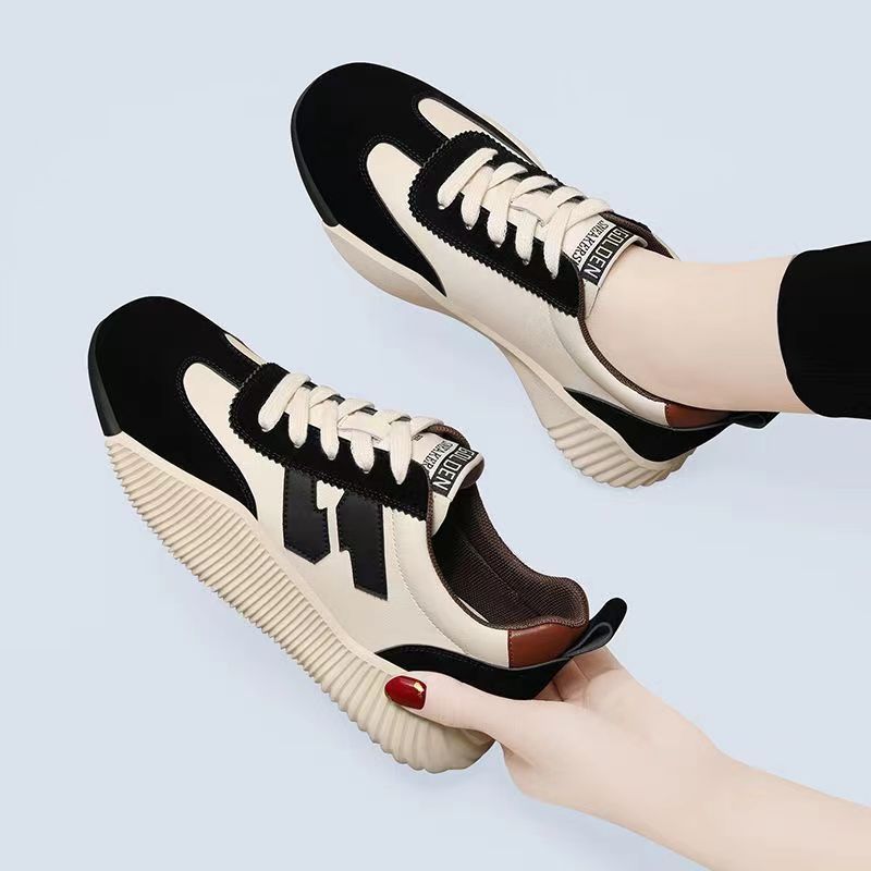 Damen Sneaker Sportlich Rutschfest Weiss