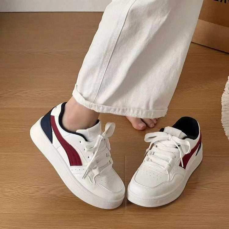Damen Sneaker Hoch Plateau Sportlich Modisch