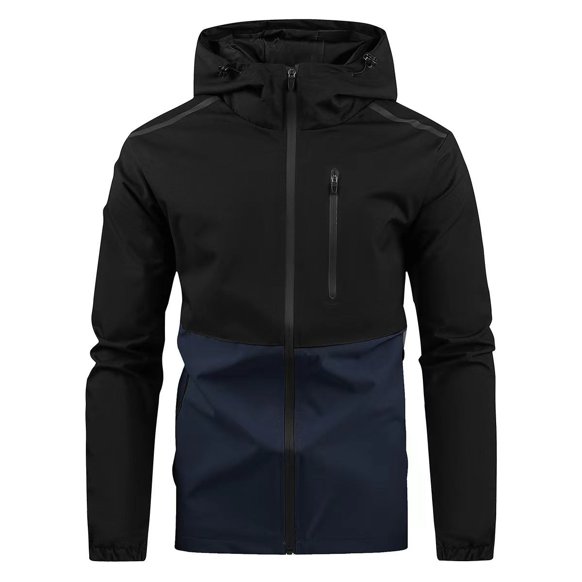 Herren Funktionsjacke mit Kapuze Atmungsaktiv Wasserdicht