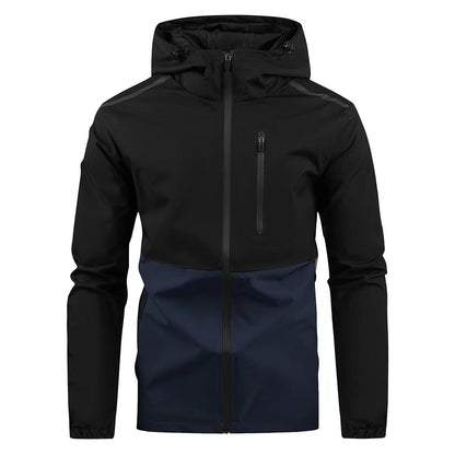 Herren Funktionsjacke Wasserdicht Winddicht Modern