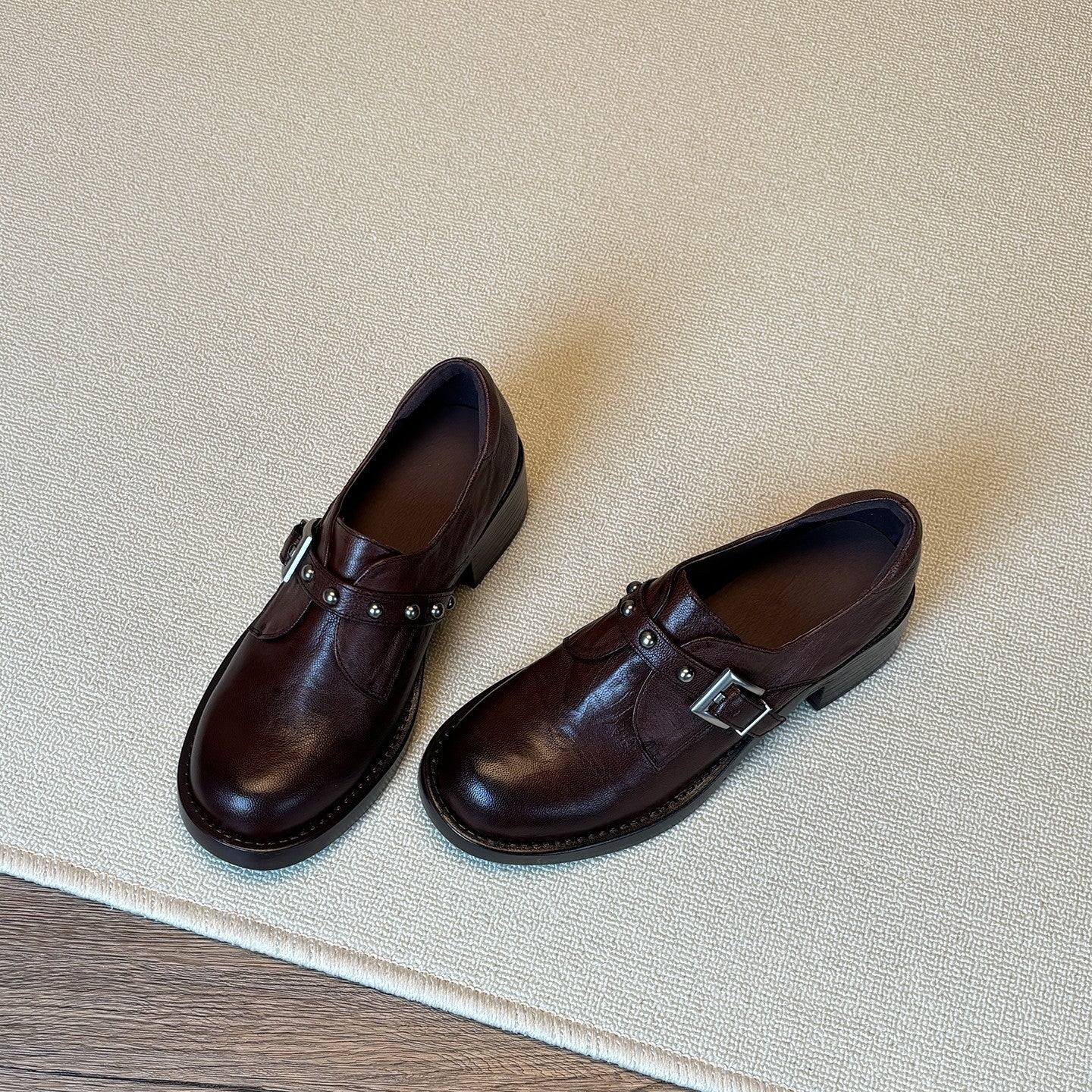 Damen Plateau Schuhe mit Riemen Hochabsatz Komfortschuhe