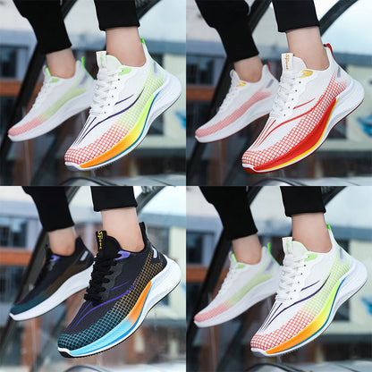 Damen Sneaker Laufschuhe Atmungsaktiv Mit Dämpfung