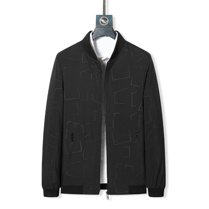 Herren Übergangsjacke Modern Slim Fit Stadtstil