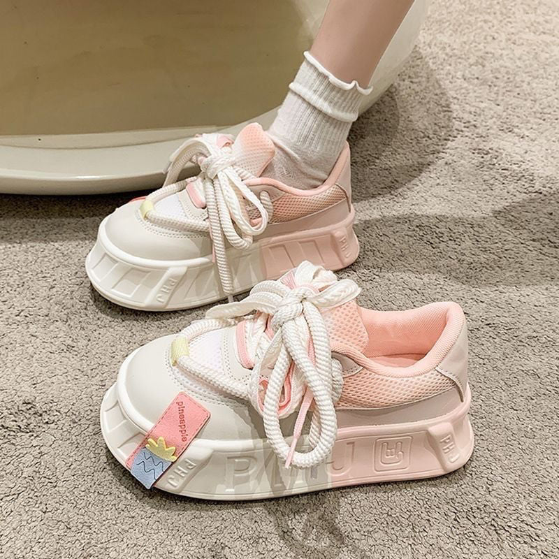 Damen Sneaker atmungsaktiv Farbenfroh Komfortschuh - BerlinGlamour