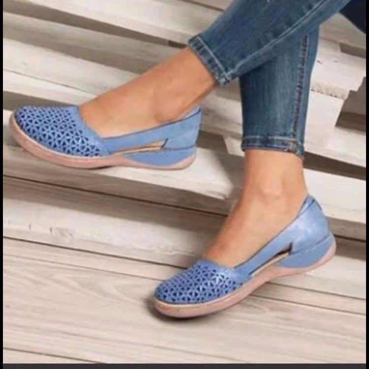 Damen Clogs atmungsaktiv Lochmuster Bequem Heidi