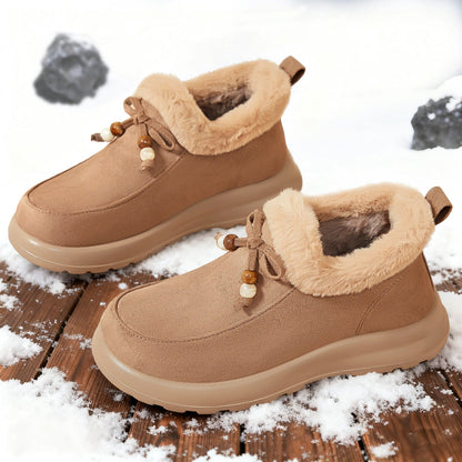Damen Hüttenschuhe Warm Bequem Kuschelig Innenfutter - BerlinGlamour