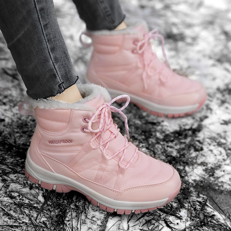 Wasserfeste Damen Winterstiefel Isoliert Rutschfest - BerlinGlamour