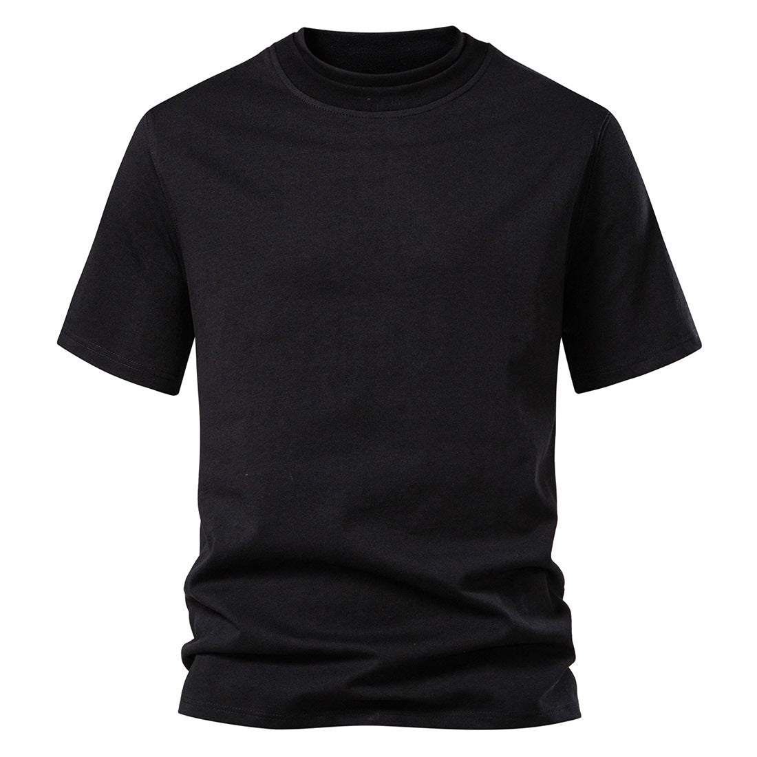 Herren Rundhals-Shirt aus Baumwolle Qualität Made