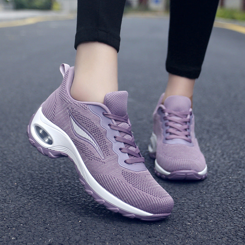 Damen Laufschuhe Atmungsaktiv Bequem Dämpfend