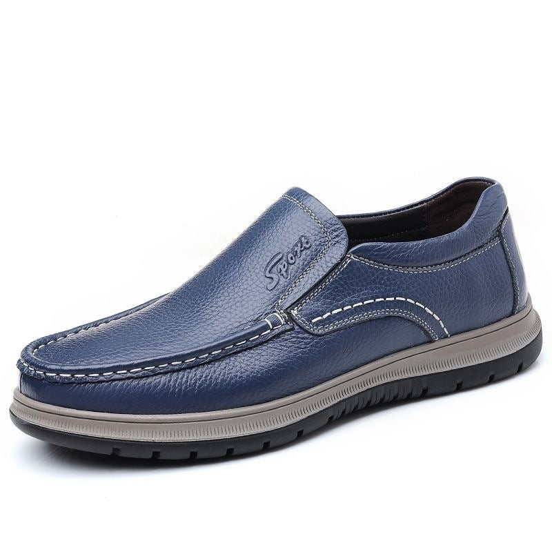 Bequeme Herren Mokassins Slip-On Schuhe Rutschfest