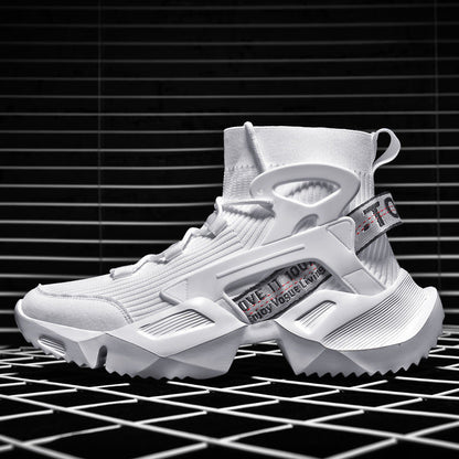 Damen Sneaker High-Top Modern Futuristisch Design