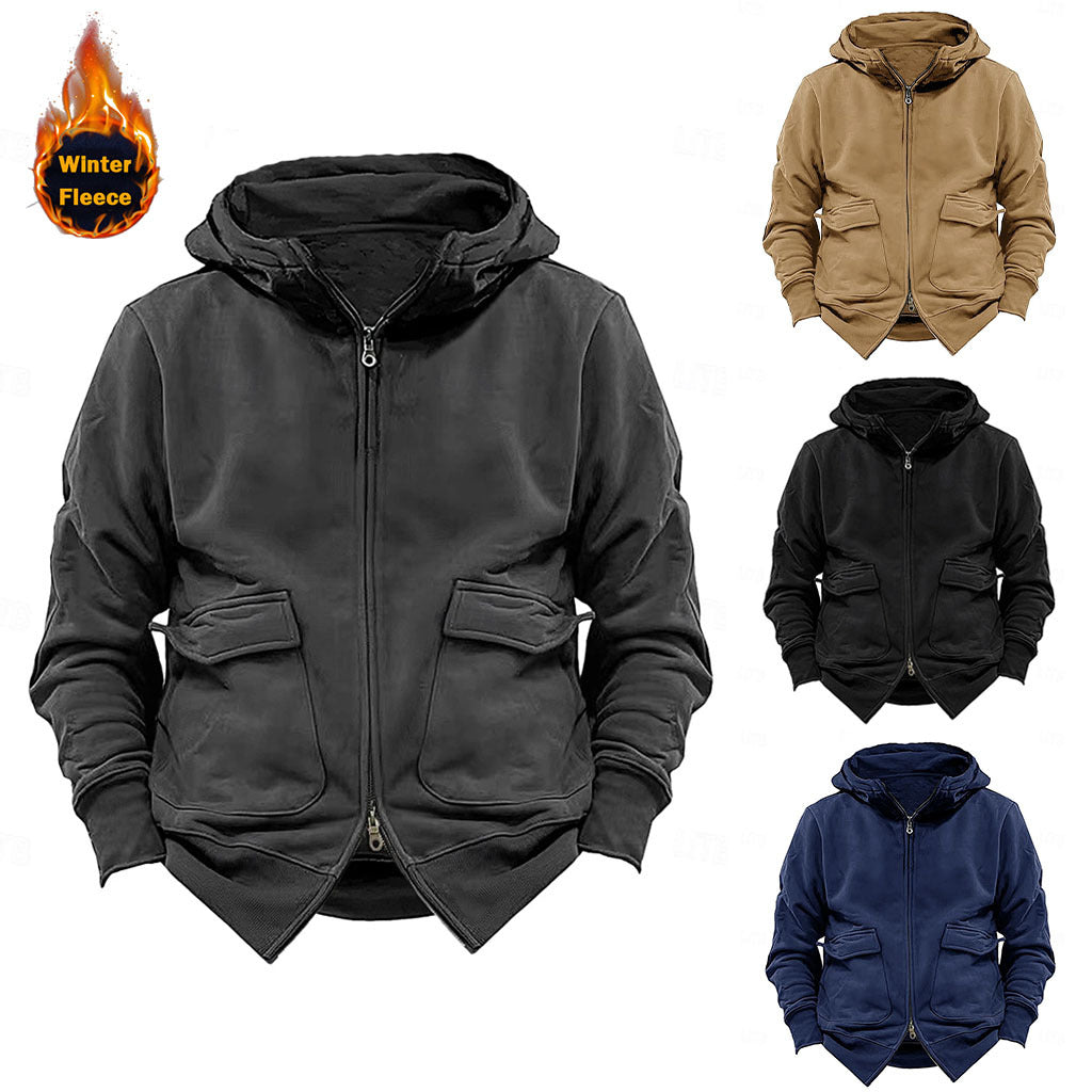 Herren Fleecejacke Warm Soft Modern - BerlinGlamour