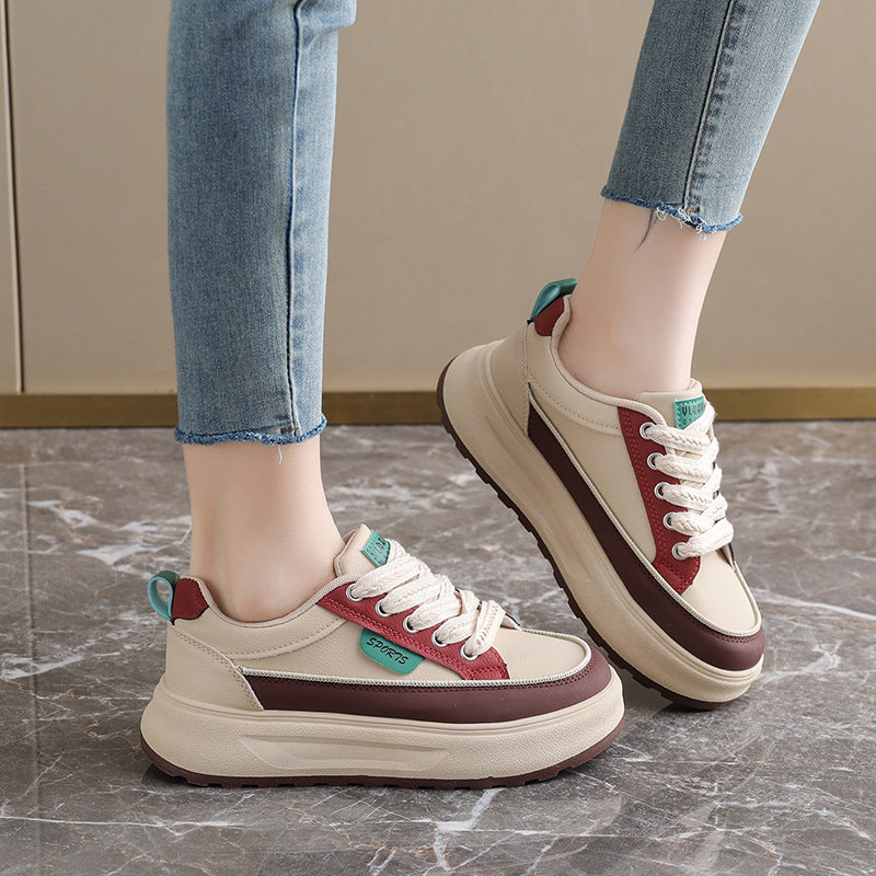 Damen Sneaker Chunky Bequem Laufsohlen Damen Schuhe