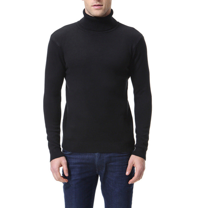 Herren Rollkragenpullover Eleganter Baumwolle Premium Qualität