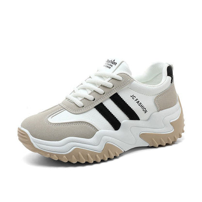 Damen Sneaker Sportlich Chunky Design Komfort Sohle - BerlinGlamour