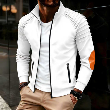 Herren Sportjacke Reißverschluss Funktionsshell