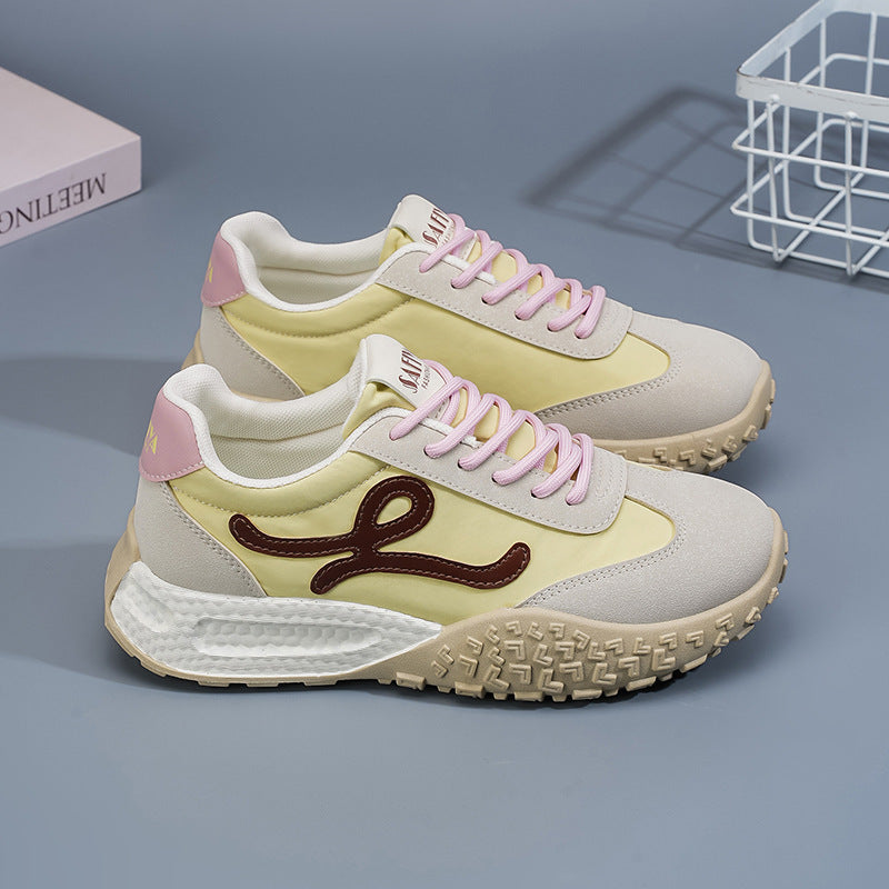 Damen Sneaker Modern Sportschuhe mit Komfort Sohle
